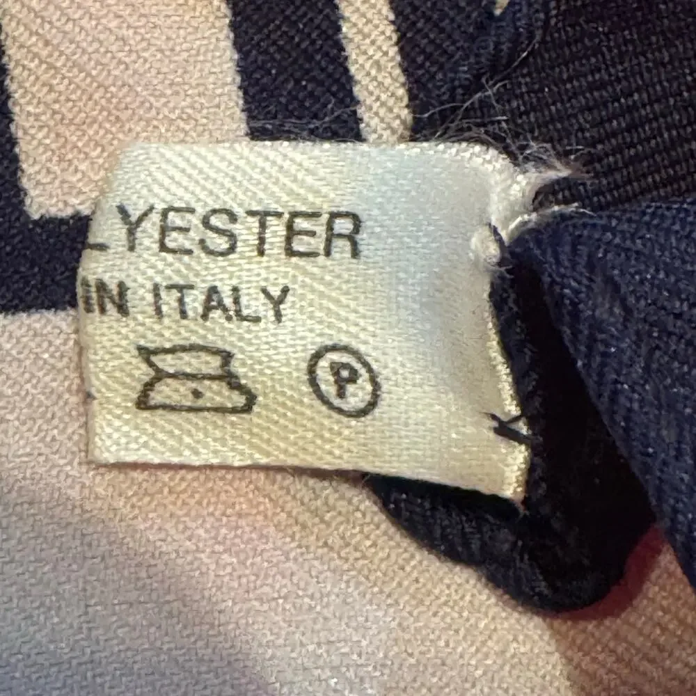 Made in Italy Sunline Cruises Scarf Souvenir Red Stella Solaris Oceanis Maris